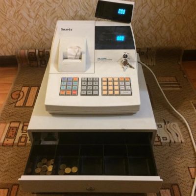 Лот: 8465089. Фото: 1. Samsung ER-250RK кассовый аппарат... Торговое