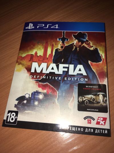 Лот: 16834274. Фото: 1. Mafia PS4. Игры для консолей