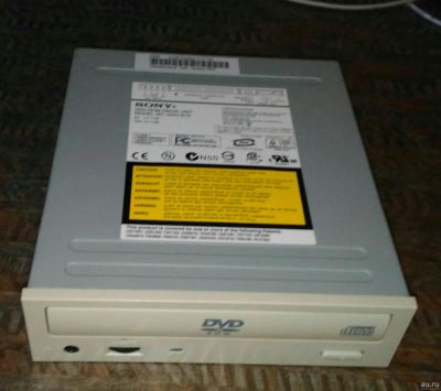 Лот: 13708553. Фото: 1. DVD привод IDE интерфейс sony... Приводы CD, DVD, BR, FDD