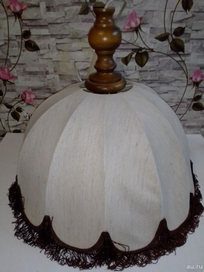 Лот: 18356761. Фото: 1. Люстра абажур из ткани. Пакеты, мешки