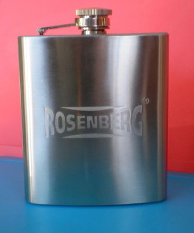 Лот: 4086896. Фото: 1. 🏕 Фляжка Rosenberg 7 oz 210 мл... Термосы, термокружки, фляжки