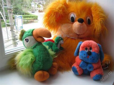 Лот: 1069743. Фото: 1. Мягкие игрушки одним лотом. Мягкие