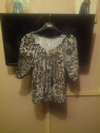 Лот: 6170289. Фото: 1. Блузон 48-50. Блузы, рубашки, водолазки