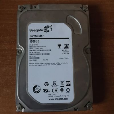 Лот: 19085078. Фото: 1. Жесткий диск Seagate 1 TB. Жёсткие диски (HDD)