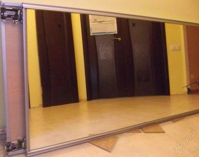 Лот: 2135450. Фото: 1. Зеркальные двери для шкафа-купе. Шкафы, шкафы-купе
