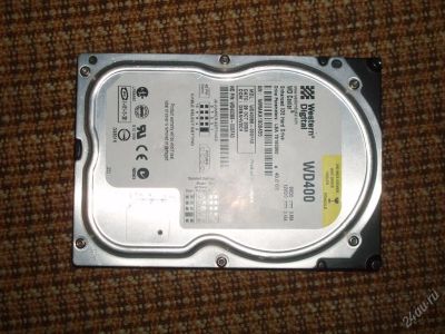 Лот: 85327. Фото: 1. Western Digital WD400 40гб. Жёсткие диски (HDD)