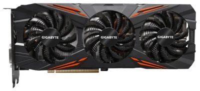 Лот: 9859304. Фото: 1. Видеокарта GIGaBYTE GeForce GTX1080... Видеокарты