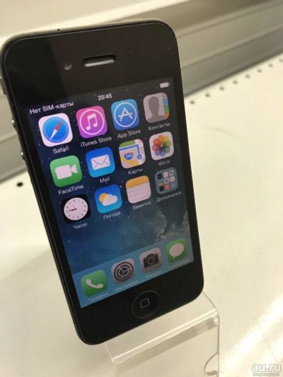 Лот: 13673995. Фото: 1. Смартфон Apple iPhone 4 16GB... Смартфоны