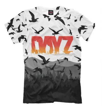 Лот: 23601562. Фото: 1. Мужская футболка DayZ. Другое (одежда, обувь, галантерея)