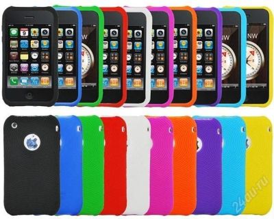 Лот: 1277641. Фото: 1. силиконовый чехол на iphone 3g... Чехлы, бамперы