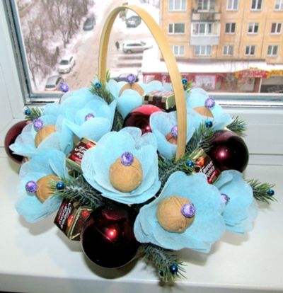 Лот: 15232121. Фото: 1. Подарочная композиция, handmade. Подарки на Новый год