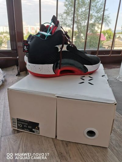 Лот: 23425719. Фото: 1. Air Jordan 35 PF 43RU оригинал... Кеды, кроссовки, слипоны