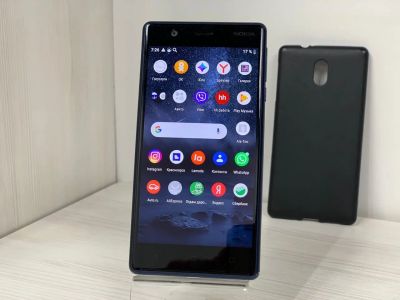 Лот: 16249808. Фото: 1. Смартфон Nokia 3 (TA-1032) 16Gb... Смартфоны
