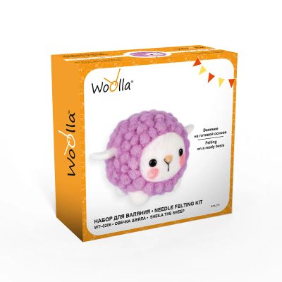 Лот: 25012747. Фото: 1. Набор для валяния "Woolla" WT-0206... Валяние из шерсти