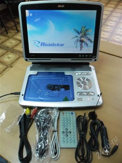 Лот: 1250676. Фото: 1. Портативный DVD TV проигрыватель. Телевизоры