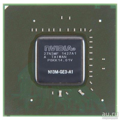Лот: 13221575. Фото: 1. Видеочип N13M-GE3-A1 GT610M. Новый... Микросхемы