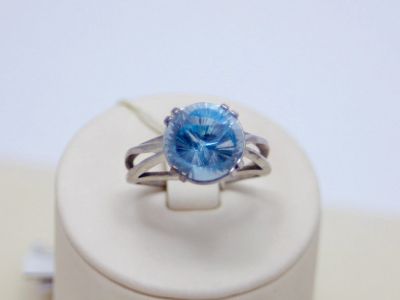Лот: 15183158. Фото: 1. СЕРЕБРЯНОЕ КОЛЬЦО С ТОПАЗОМ 4... Кольца, перстни