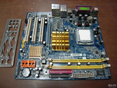 Лот: 8769648. Фото: 1. Материнская плата 775 Gigabyte... Материнские платы