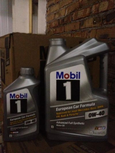 Лот: 7032062. Фото: 1. Mobil 1 full synthetic 0w-40... Масла, жидкости