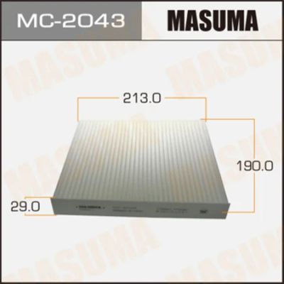 Лот: 18583582. Фото: 1. Салонный фильтр masuma (1 40... Расходные материалы