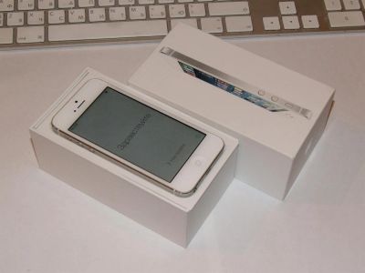 Лот: 2396374. Фото: 1. Оригинальный Apple iPhone 5 32gb... Смартфоны