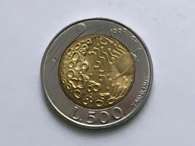 Лот: 12744185. Фото: 1. Сан Марино, 500 лир. 1999 год... Европа