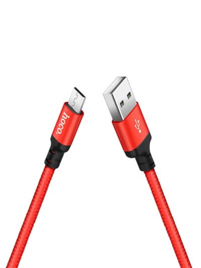 Лот: 17134630. Фото: 1. Кабель Hoco X14 USB 2.0 - microUSB... Дата-кабели, переходники