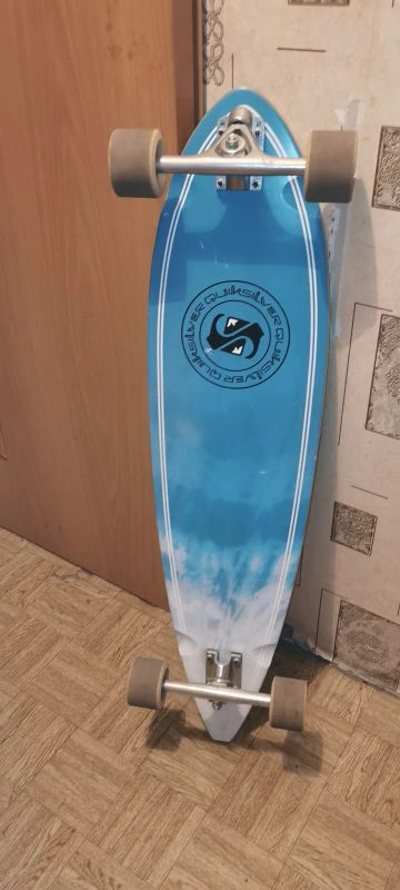Лот: 25762193. Фото: 1. Лонгборд Quiksilver HighTide. Роликовые коньки, скейтборды, самокаты