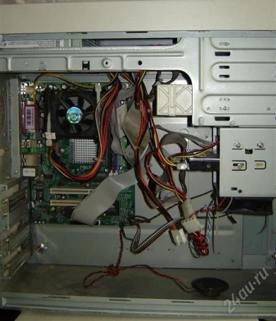 Лот: 950518. Фото: 1. Системный блок Celeron 2,0Ghz... Компьютеры в сборе