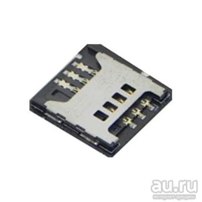 Лот: 9273136. Фото: 1. Коннектор, разъем SIM LG P700... Шлейфы, разъёмы