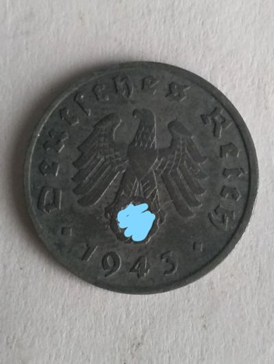 Лот: 13390943. Фото: 1. 1 рейх марки 1943. Германия и Австрия