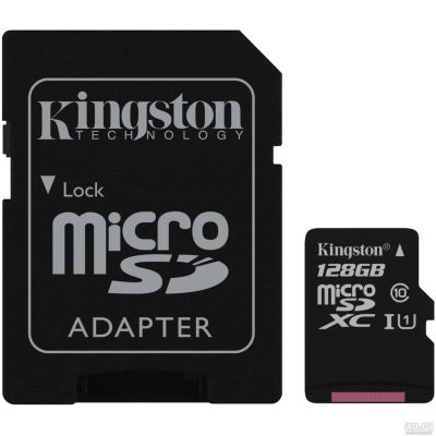Лот: 13528359. Фото: 1. Карта памяти microSD XC 128 GB... Карты памяти