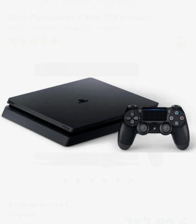 Лот: 15569298. Фото: 1. Sony PS4 slim 1tb. Игровые приставки, консоли