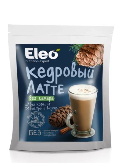 Лот: 20992623. Фото: 1. Кедровый латте без сахара "Eleo... Напитки