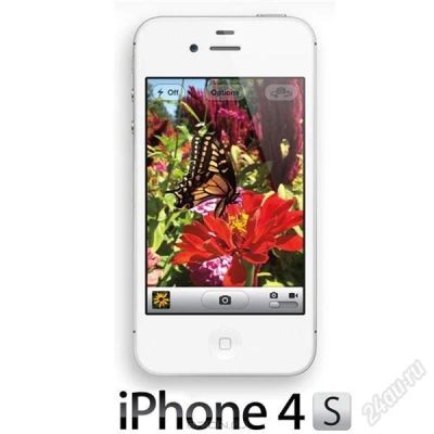 Лот: 2915267. Фото: 1. iPhone 4s, 16 Гб,Новый в заводской... Смартфоны