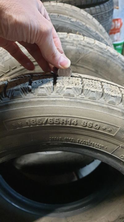 Лот: 19611715. Фото: 1. Шины резина зимняя Kumho Ice Power... Шины