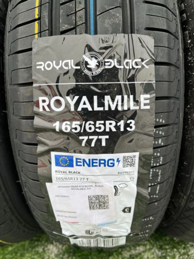 Лот: 25071639. Фото: 1. 165/65 R-13 77T Royal Black Royal... Шины