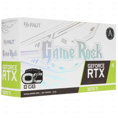 Лот: 20257120. Фото: 1. Palit GeForce RTX 3070 Ti GameRock... Видеокарты