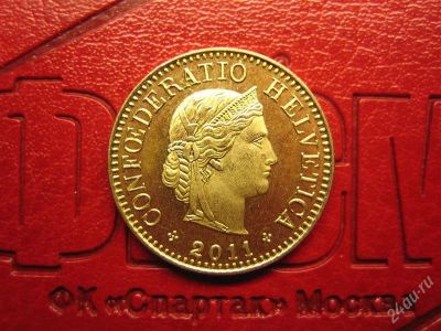 Лот: 1633114. Фото: 1. Швейцария 5 раппен 2011 год.идеал. Европа