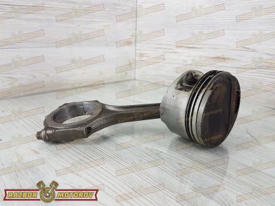 Лот: 23592678. Фото: 1. Поршень с шатуном Audi A6 ASG... Двигатель и элементы двигателя