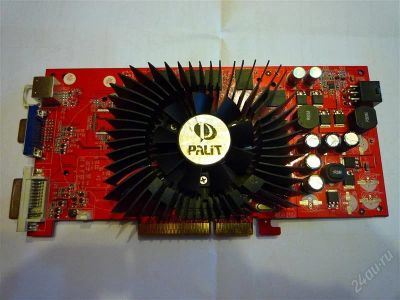 Лот: 1426987. Фото: 1. Видеокарта 6800 GS AGP 8X 256... Видеокарты