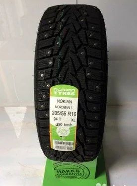 Лот: 14501305. Фото: 1. Шины 205/55 R16 Nokian Nordman... Шины