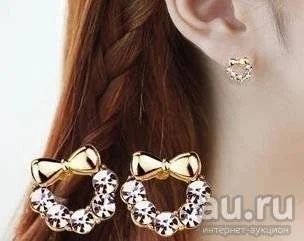 Лот: 8322530. Фото: 1. сережки новые. Серьги, каффы