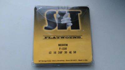 Лот: 6834425. Фото: 1. Струны SIT Flatwound F-1250 Medium. Аксессуары, комплектующие