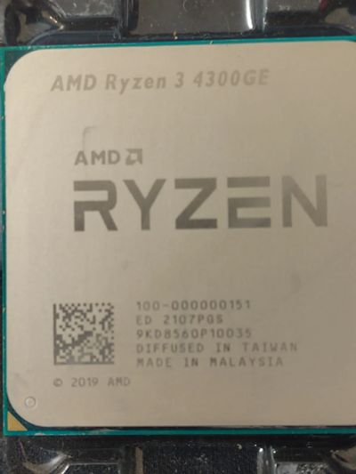 Лот: 20966893. Фото: 1. Процессор AMD Ryzen 3 4300GE. Процессоры