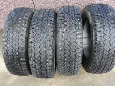 Лот: 3942377. Фото: 1. резина амтел шипы 185/70/14. Шины