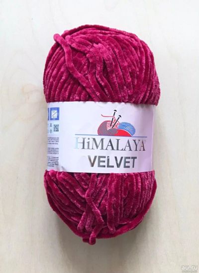 Лот: 17452526. Фото: 1. Пряжа Himalaya Velvet , Турция... Ткани, нитки, пряжа