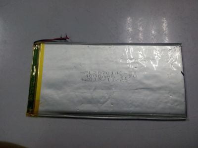 Лот: 11028166. Фото: 1. АКБ от планшета 3,7V 4000mah 138X68X3... Запчасти для планшетов