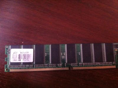 Лот: 7106481. Фото: 1. оперативная память dd1 256 mb. Оперативная память