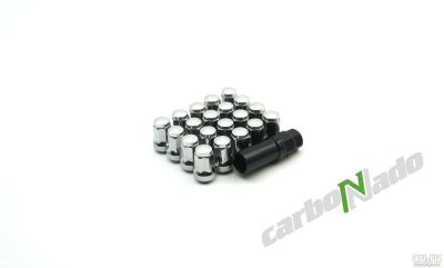 Лот: 14470943. Фото: 1. Гайки D1 SPEC серые (шаг резьбы... Секретки, гайки, проставки